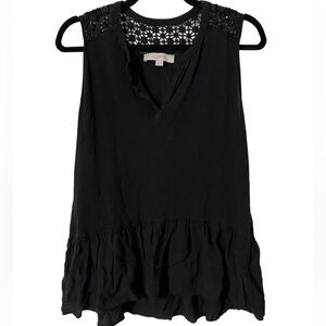 Ann Taylor Loft Medium Black Tank